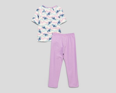 Foto 2 | Pijama para Niña Stitch Disney