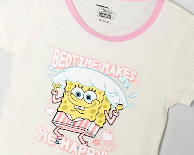 Foto 3 | Pijama para Niña Bob Esponja