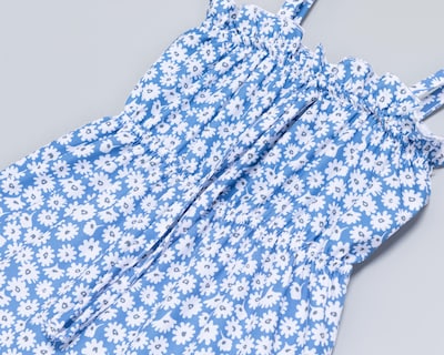 Foto 3 | Vestido Azul Refill para Niña con Chaleco