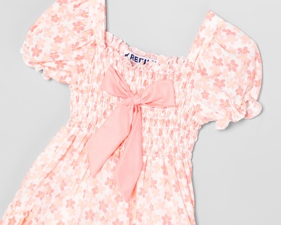 Foto 3 | Vestido Rosa Refill para Niña con Bolsa