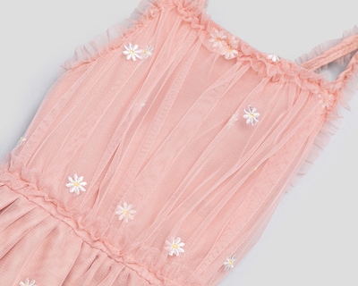 Foto 3 | Vestido Rosa Refill para Niña con Tiara