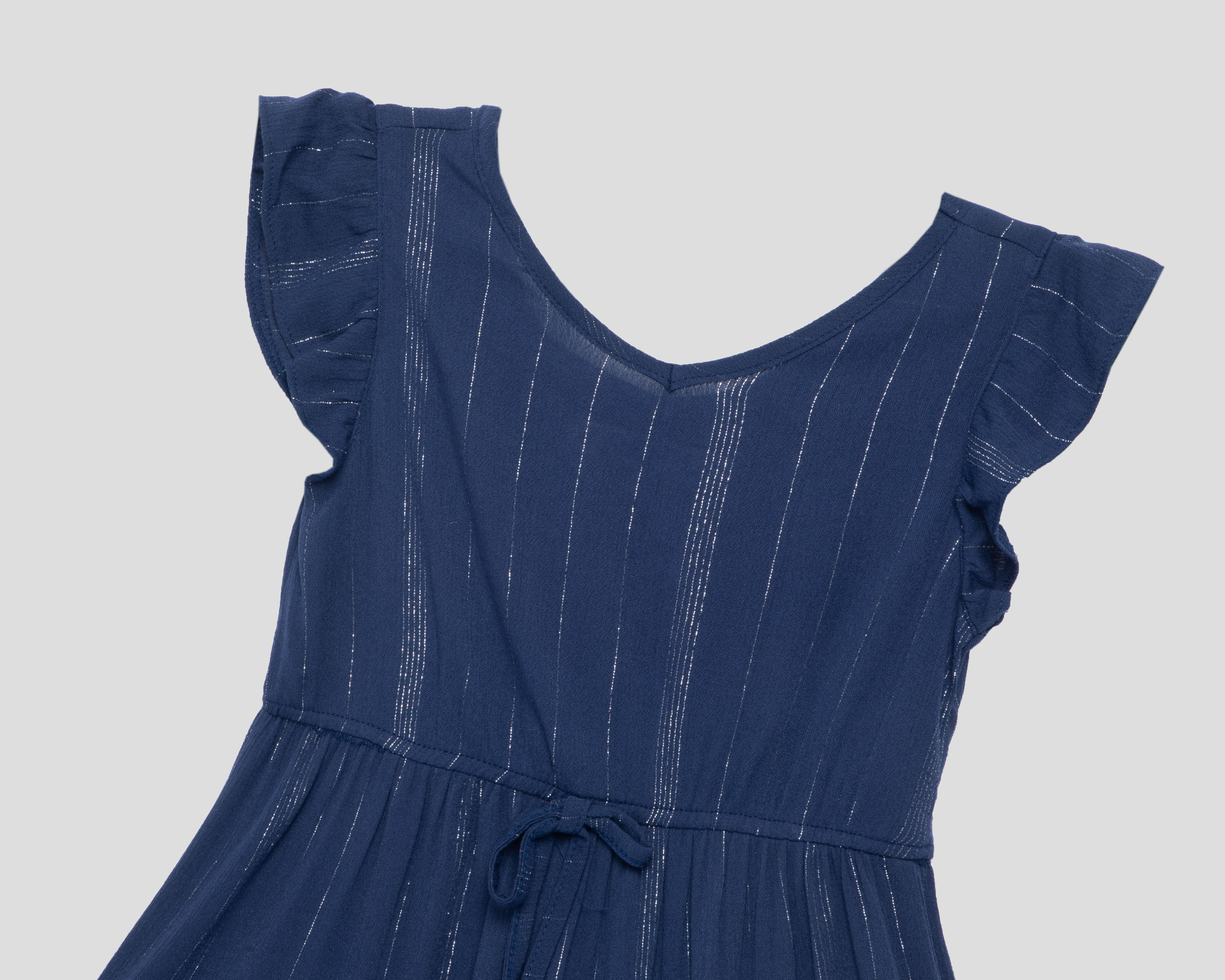 Foto 4 pulgar | Vestido Azul Refill para Niña