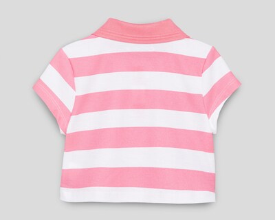Foto 2 | Playera Polo Girls Attitude Manga Corta a Rayas para Niña