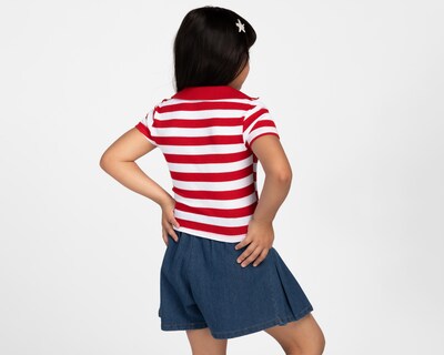 Foto 3 | Playera Polo Refill para Niña