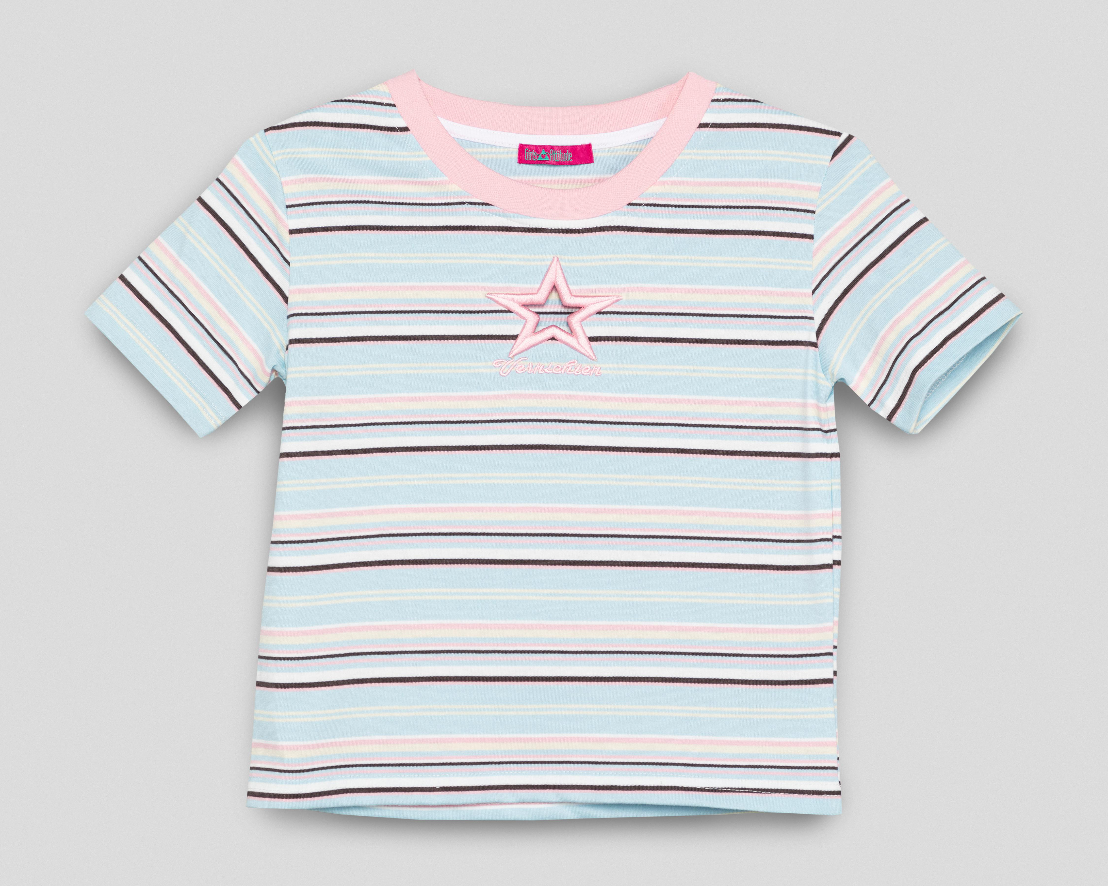 Playera Manga Corta Girls Attitude para Niña