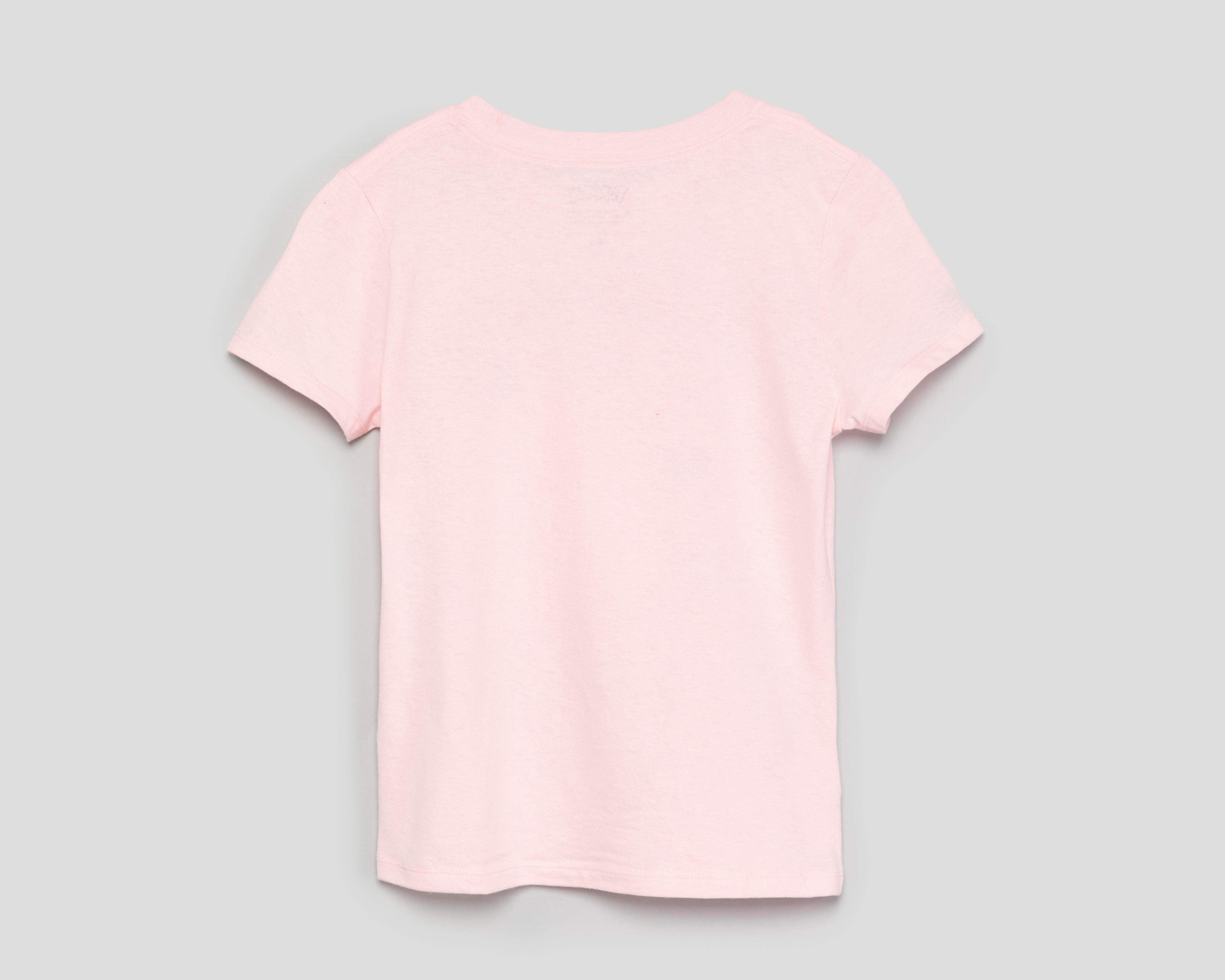 Foto 3 pulgar | Playera de Cuello Redondo Rosa Pokémon para Niña