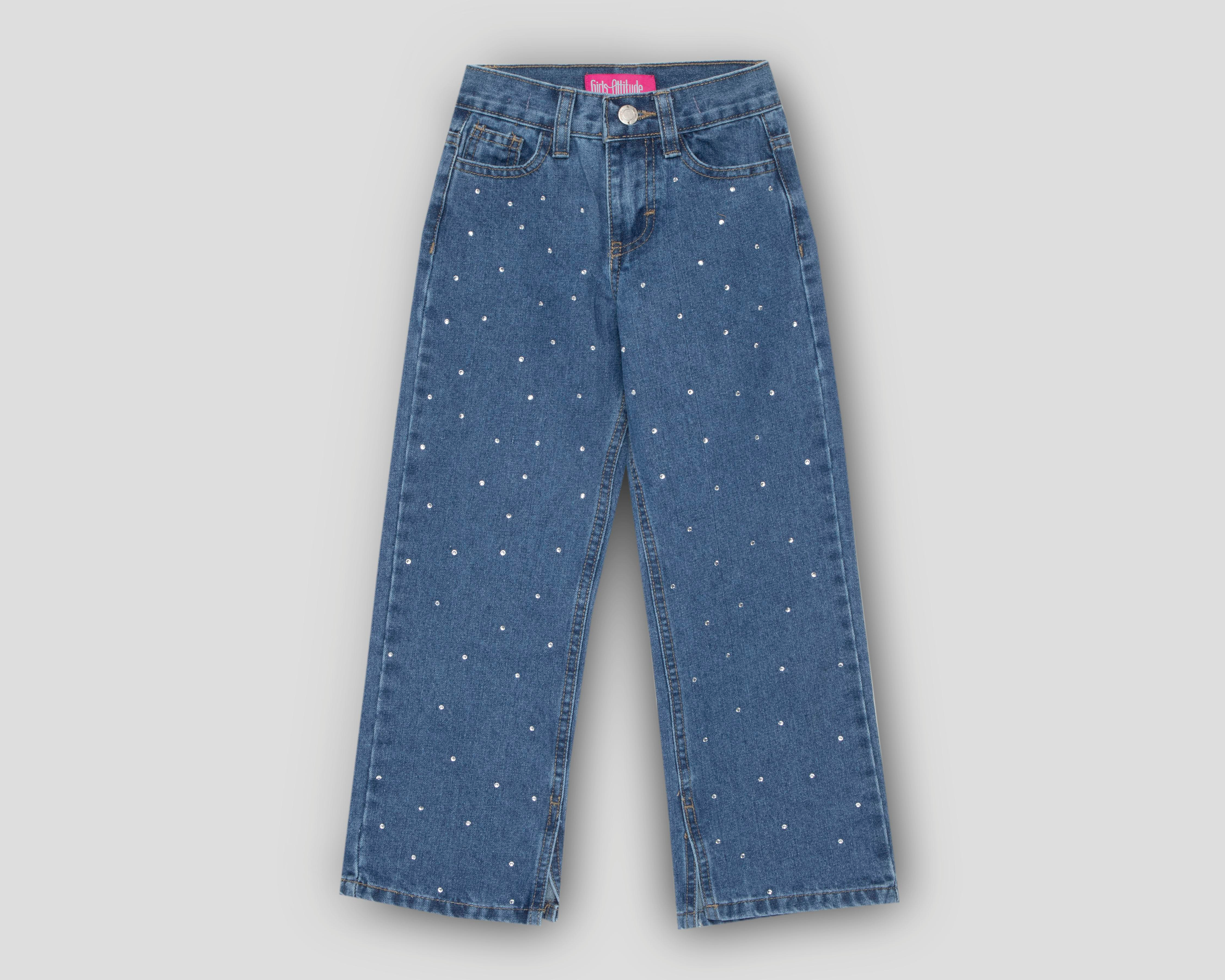 Pantalón Girls Attitude Wide Leg para Niña