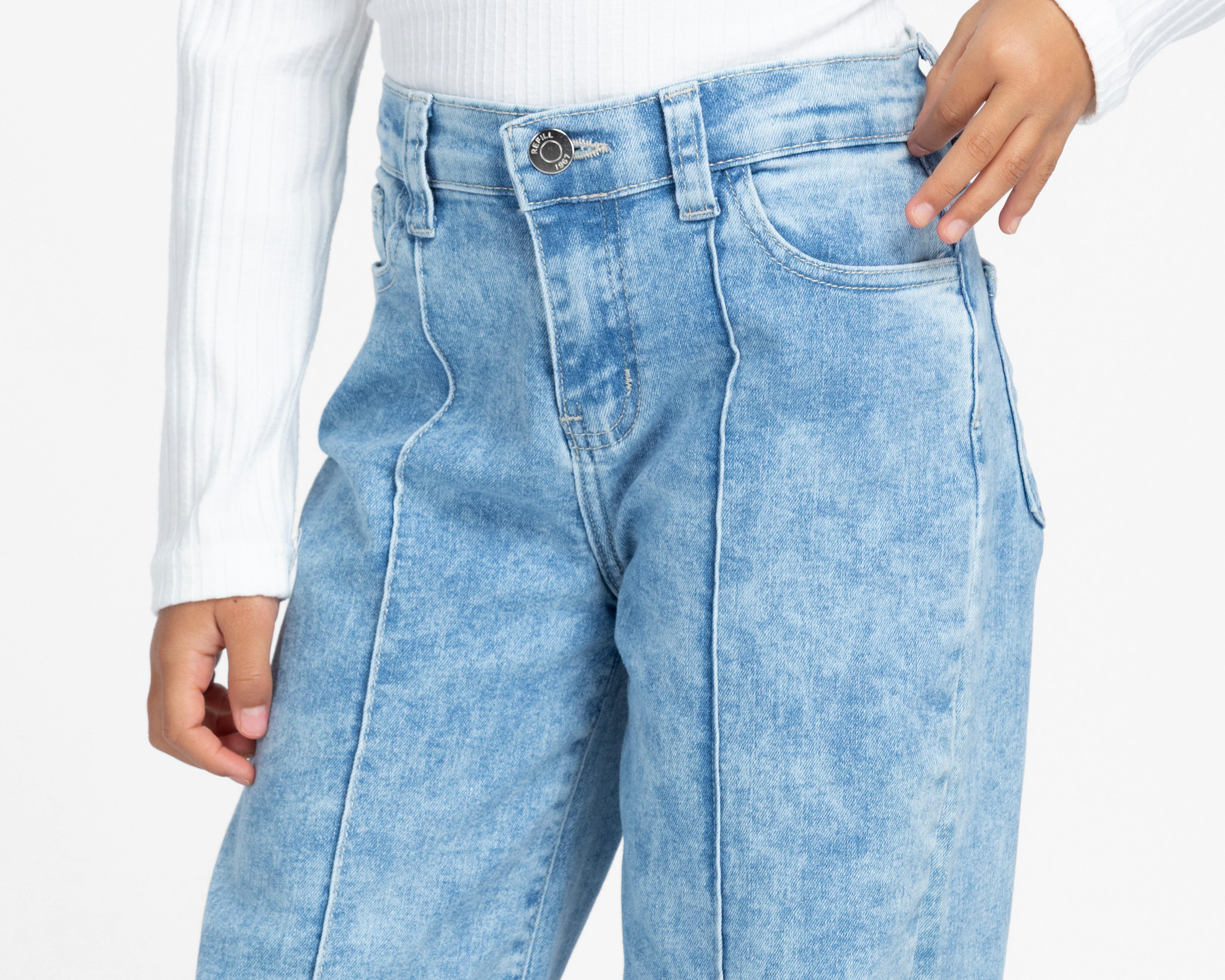 Foto 4 | Pantalón Wide Leg Refill para Niña