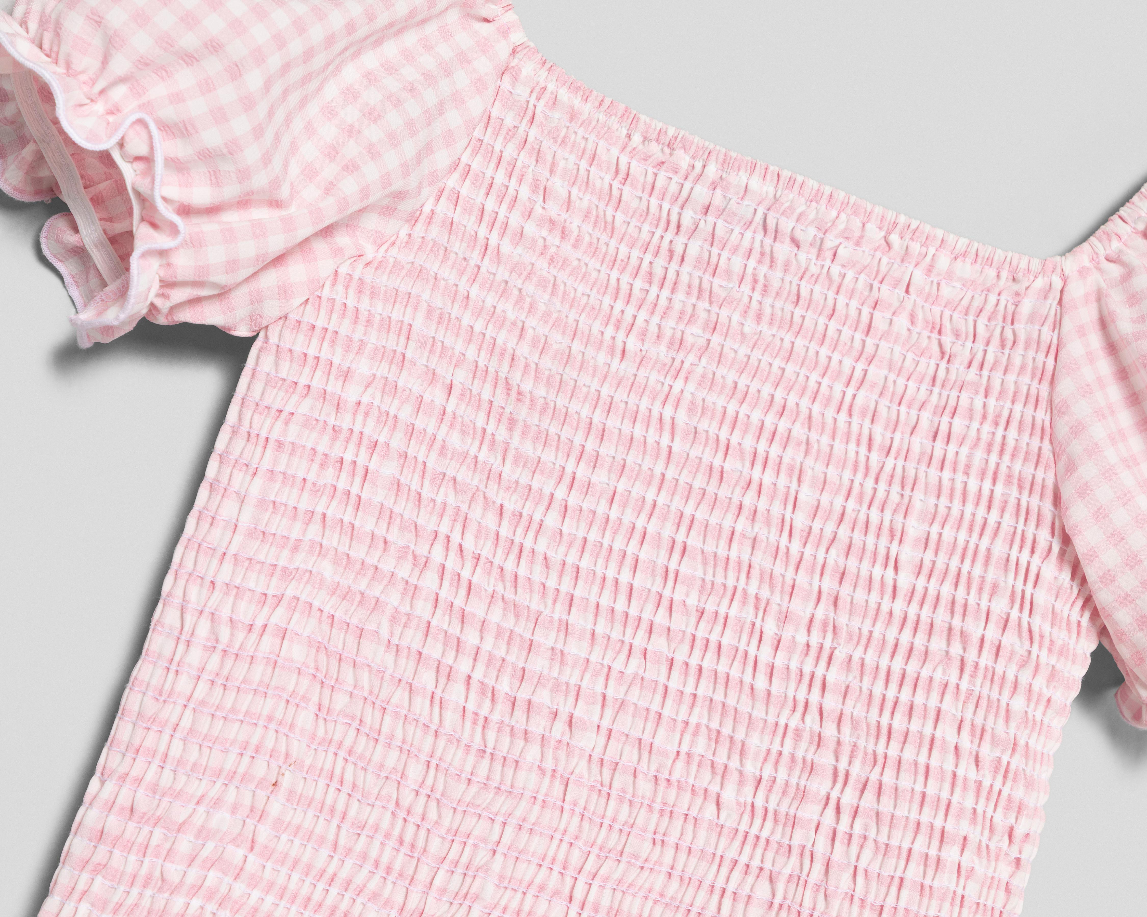Foto 3 | Blusa Refill con Smock Juvenil