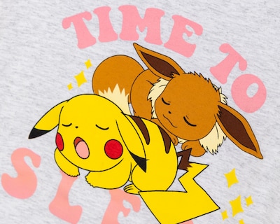 Foto 3 | Pijama para Niña Pokémon Estampada 2 Piezas