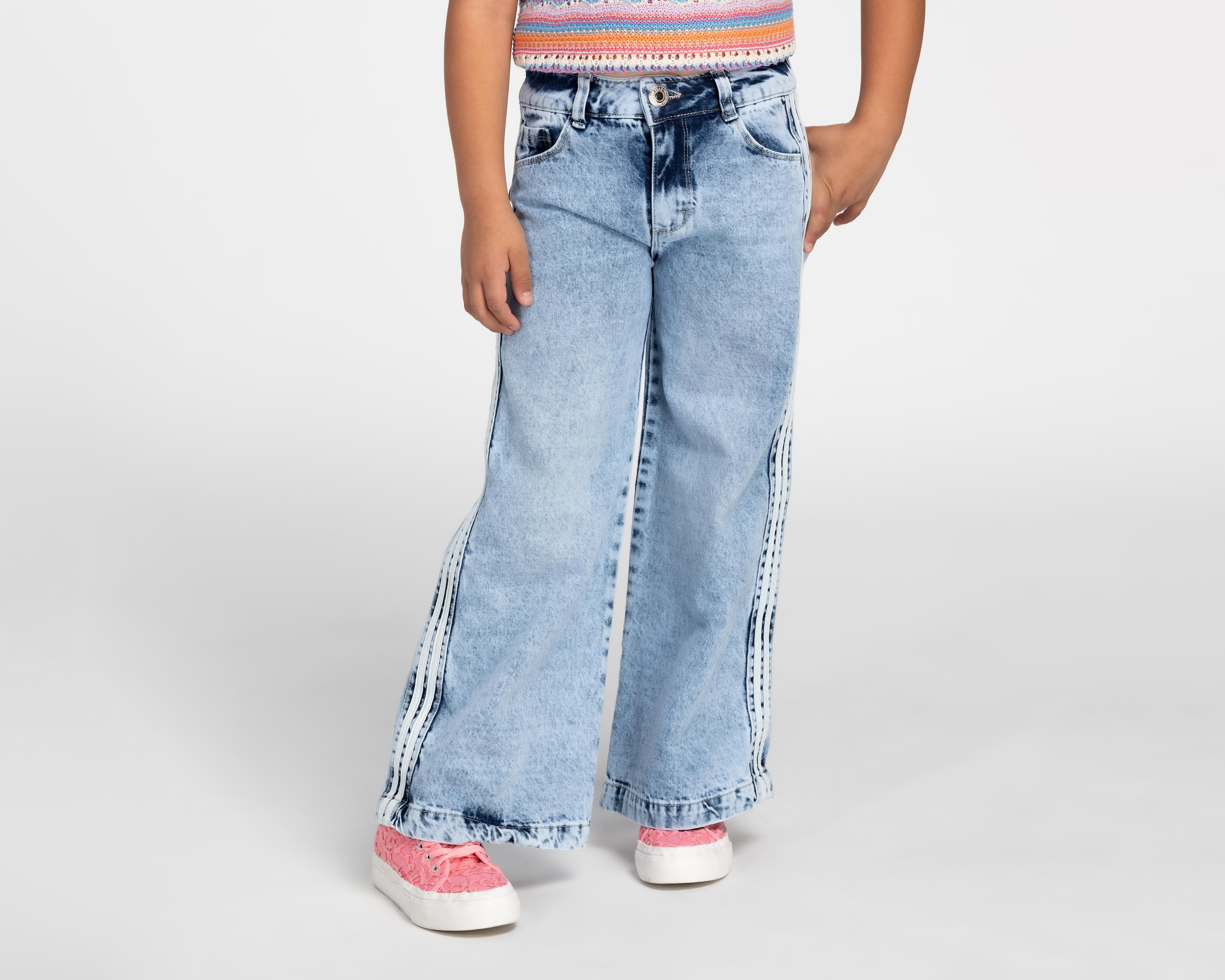 Foto 2 pulgar | Jeans Wide Leg Refill Juvenil