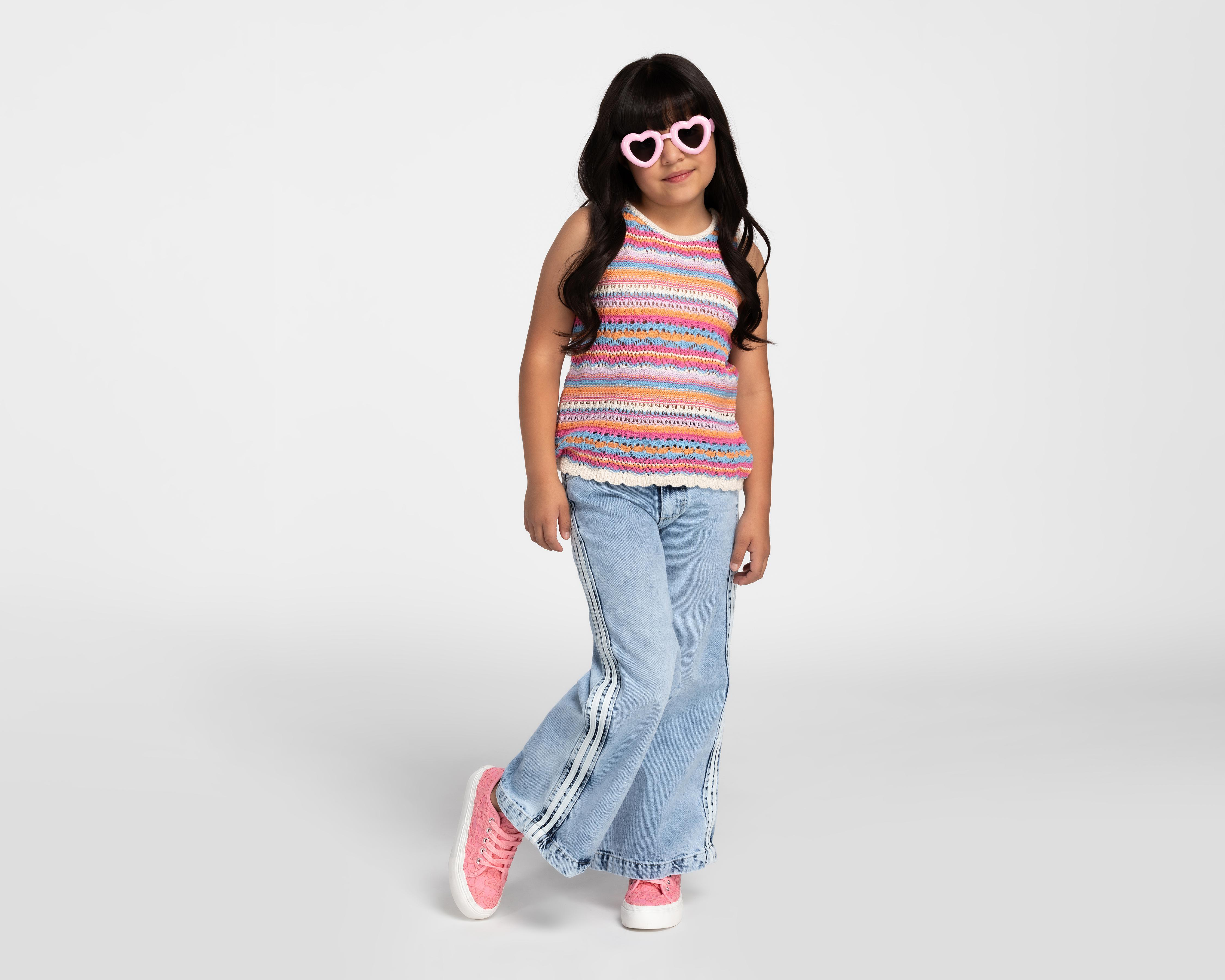 Foto 3 pulgar | Jeans Wide Leg Refill Juvenil