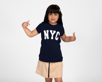 Foto 1 | Playera Refill Manga Corta con Estampado para Niña