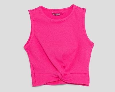 Foto 1 | Blusa Girls Attitude sin Mangas Rosa para Niña