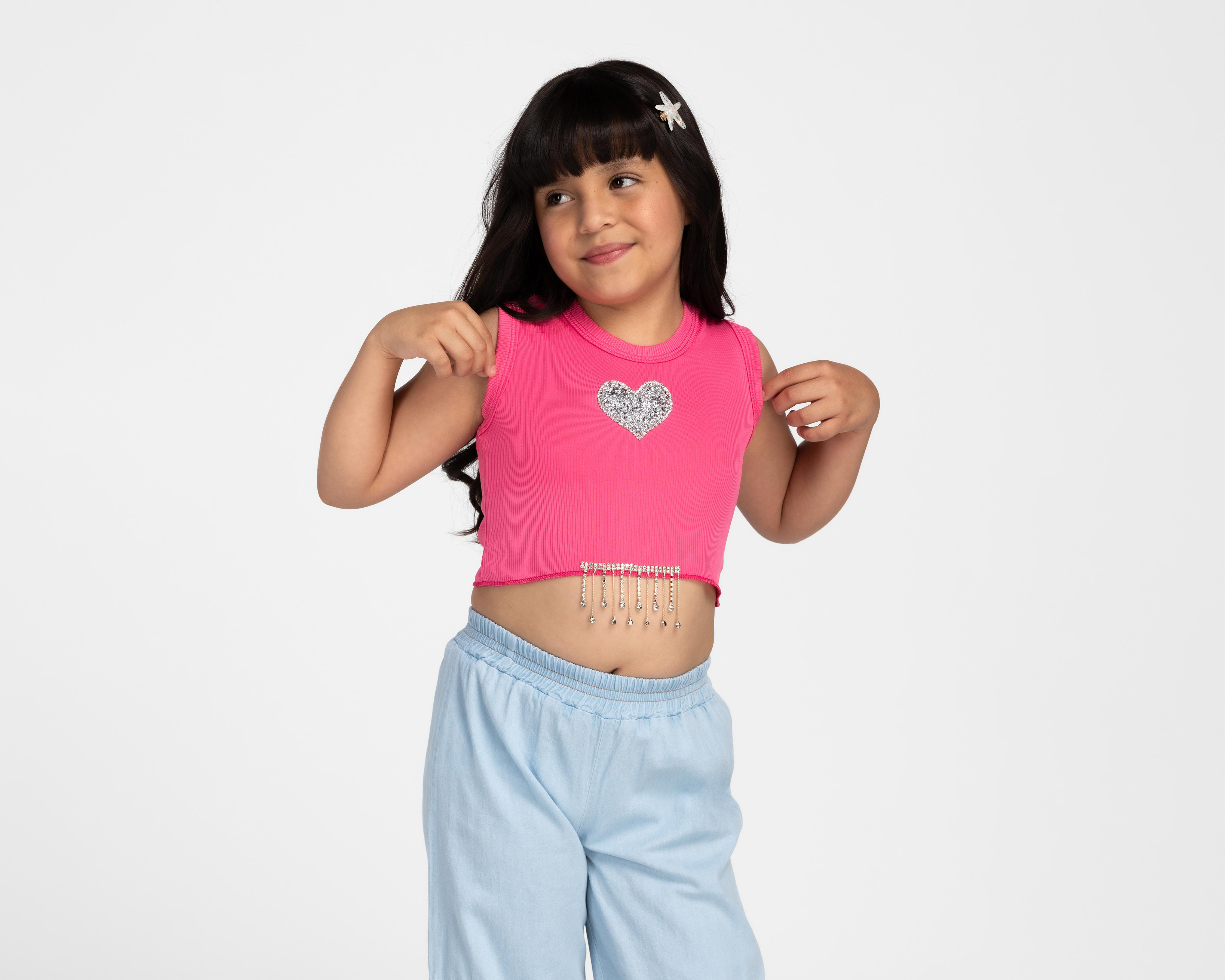 Foto 5 pulgar | Conjunto de Blusa y Pantalón Girls Attitude para Niña