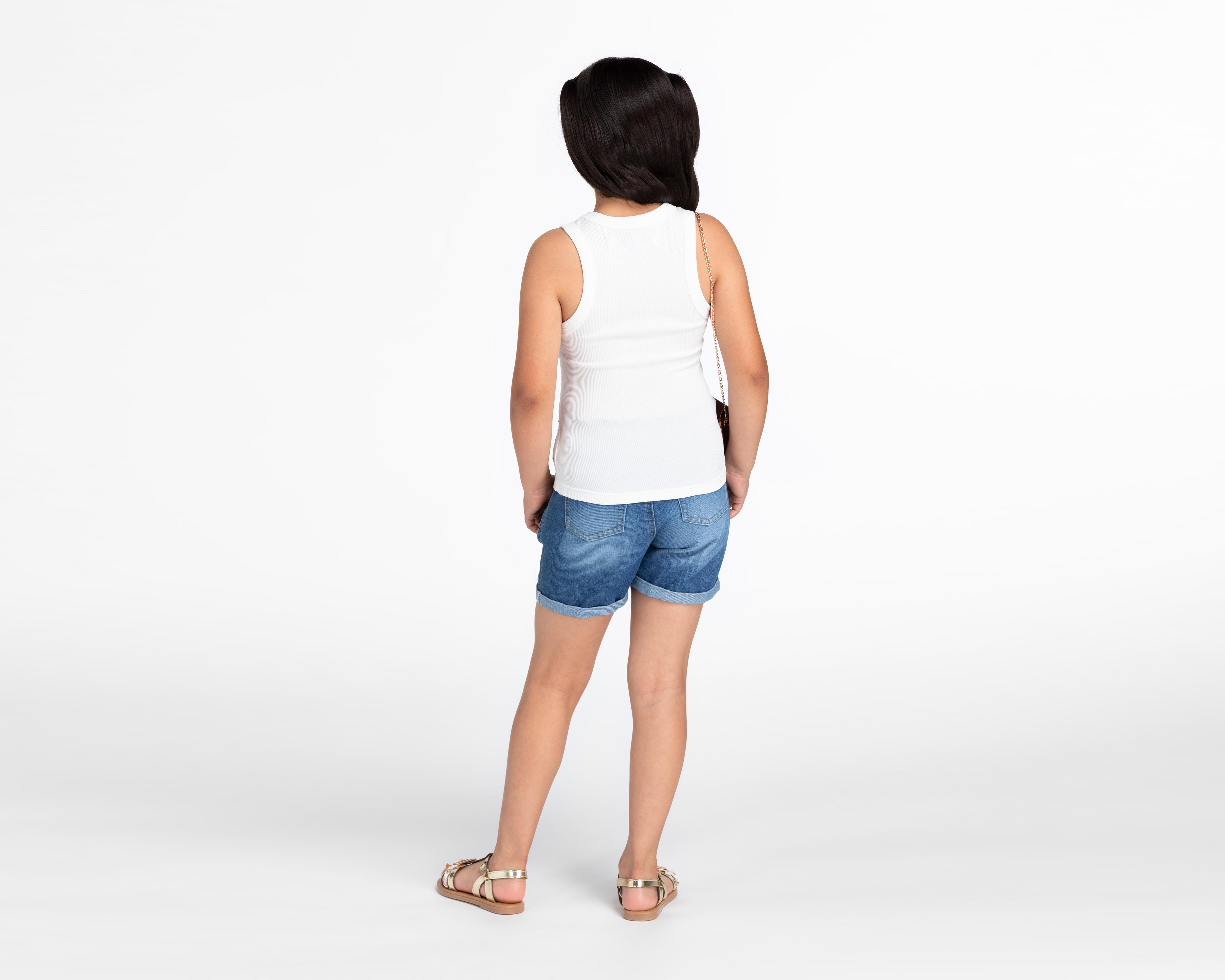 Foto 4 pulgar | Conjunto de Playera y Short Refill para Niña 3 Piezas