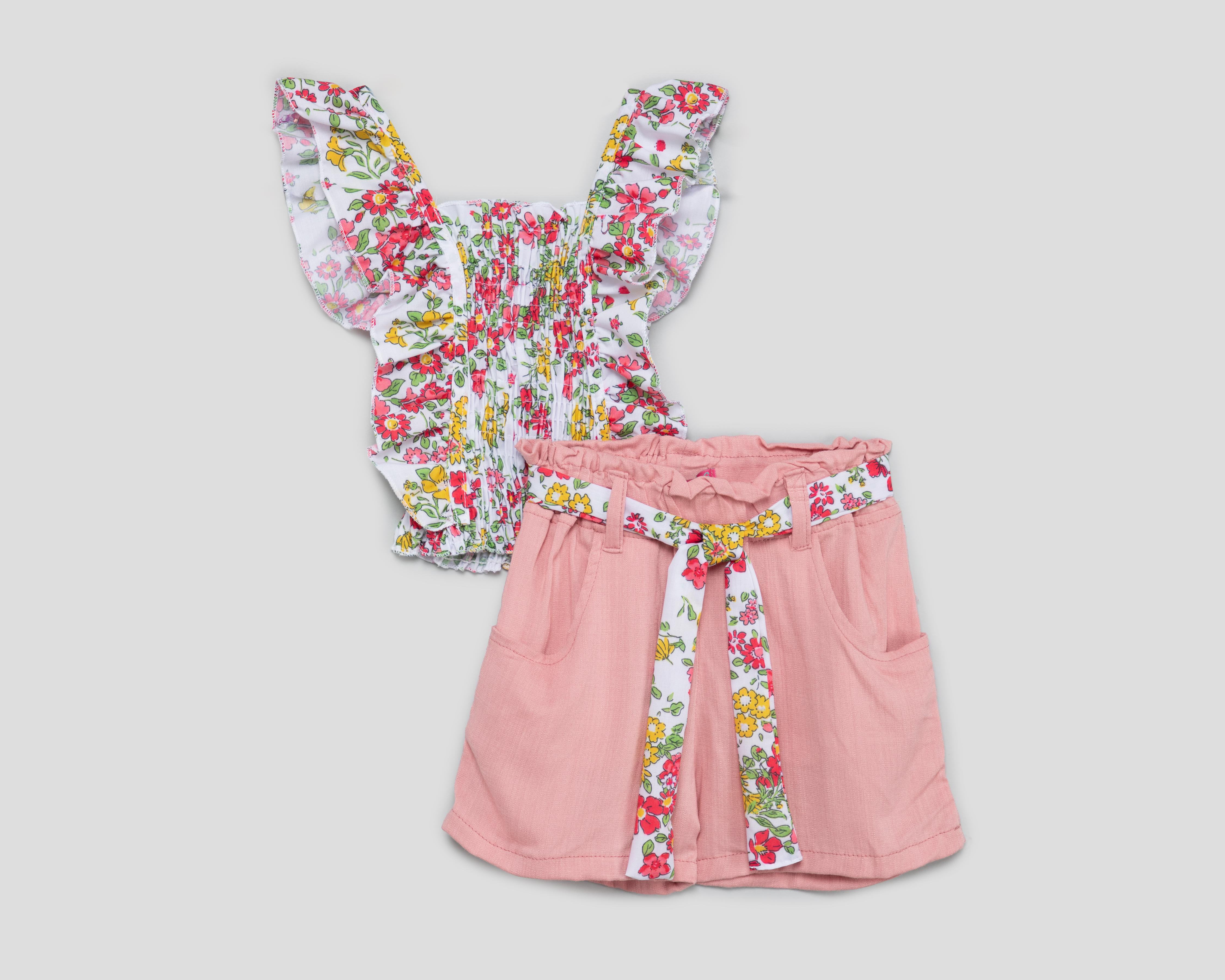 Foto 1 | Conjunto de Blusa y Short Girls Attitude para Niña 2 Piezas