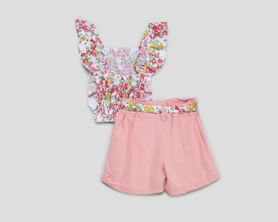 Foto 2 | Conjunto de Blusa y Short Girls Attitude para Niña 2 Piezas
