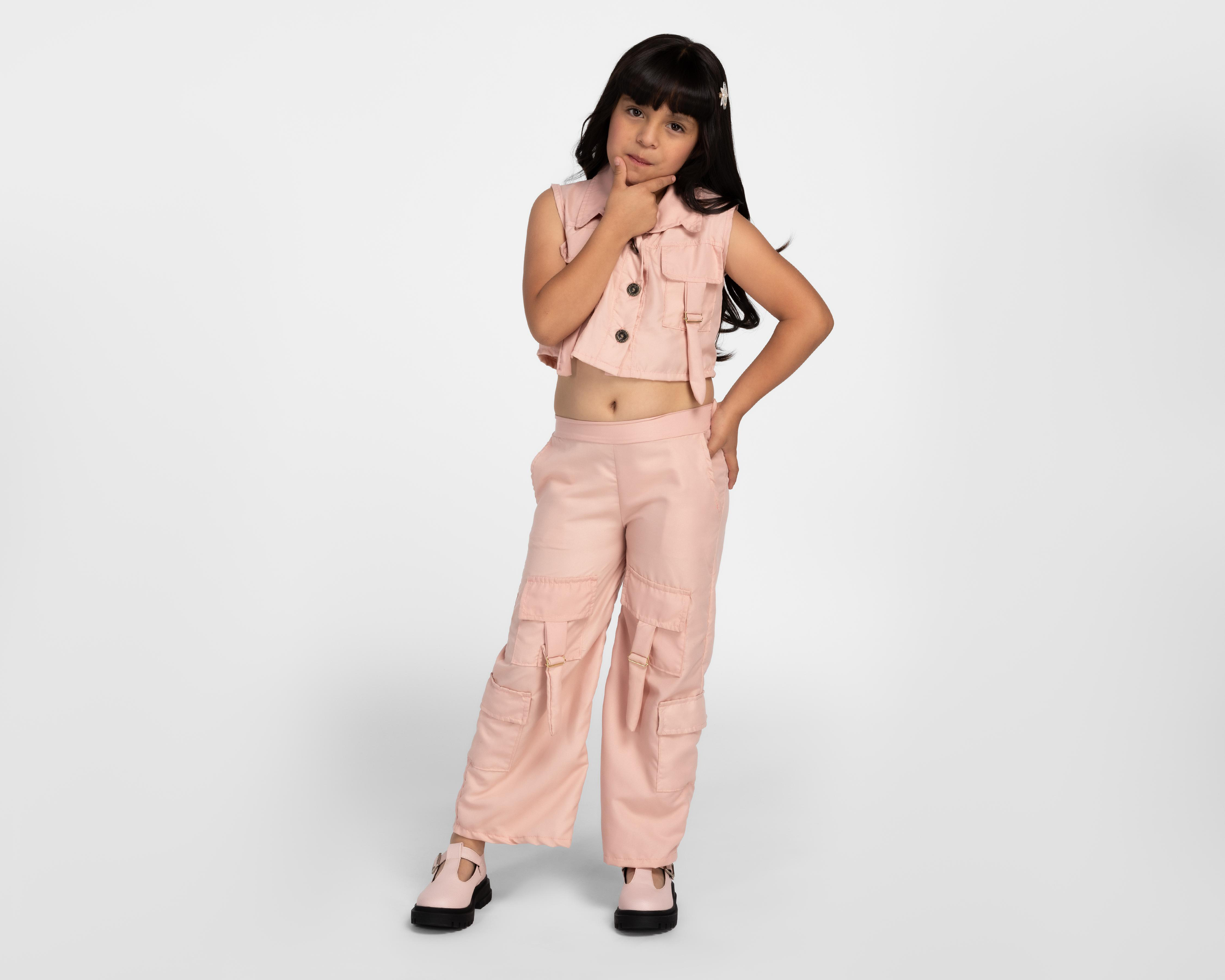 Foto 1 | Conjunto de Pantalón y Chaleco Girls Attitude para Niña