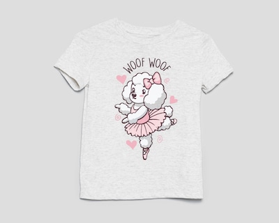 Foto 1 | Playera de Cuello Redondo Gris Action Gear para Niña