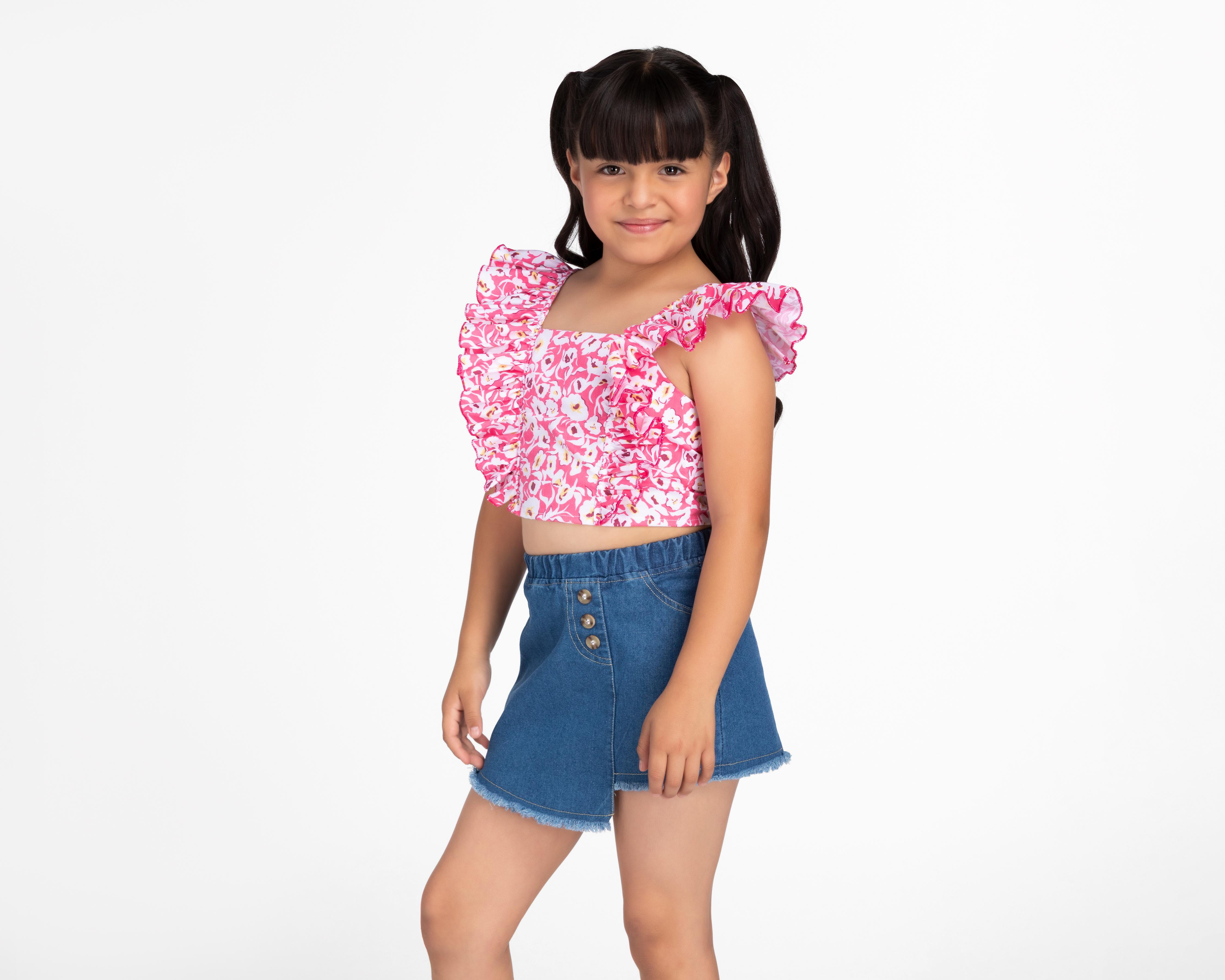 Foto 3 pulgar | Conjunto de Falda y Blusa 18 Forever para Niña