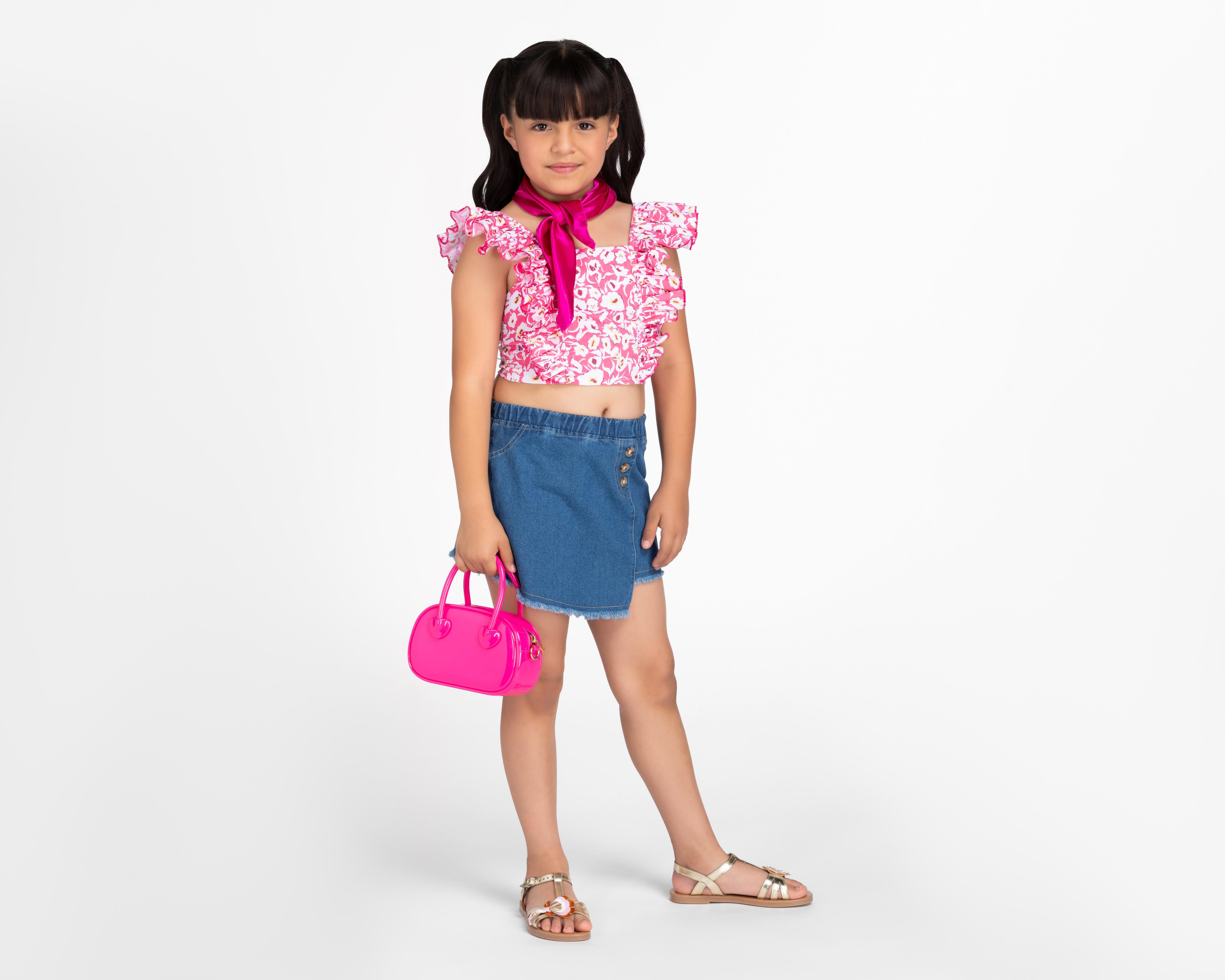 Foto 4 pulgar | Conjunto de Falda y Blusa 18 Forever para Niña