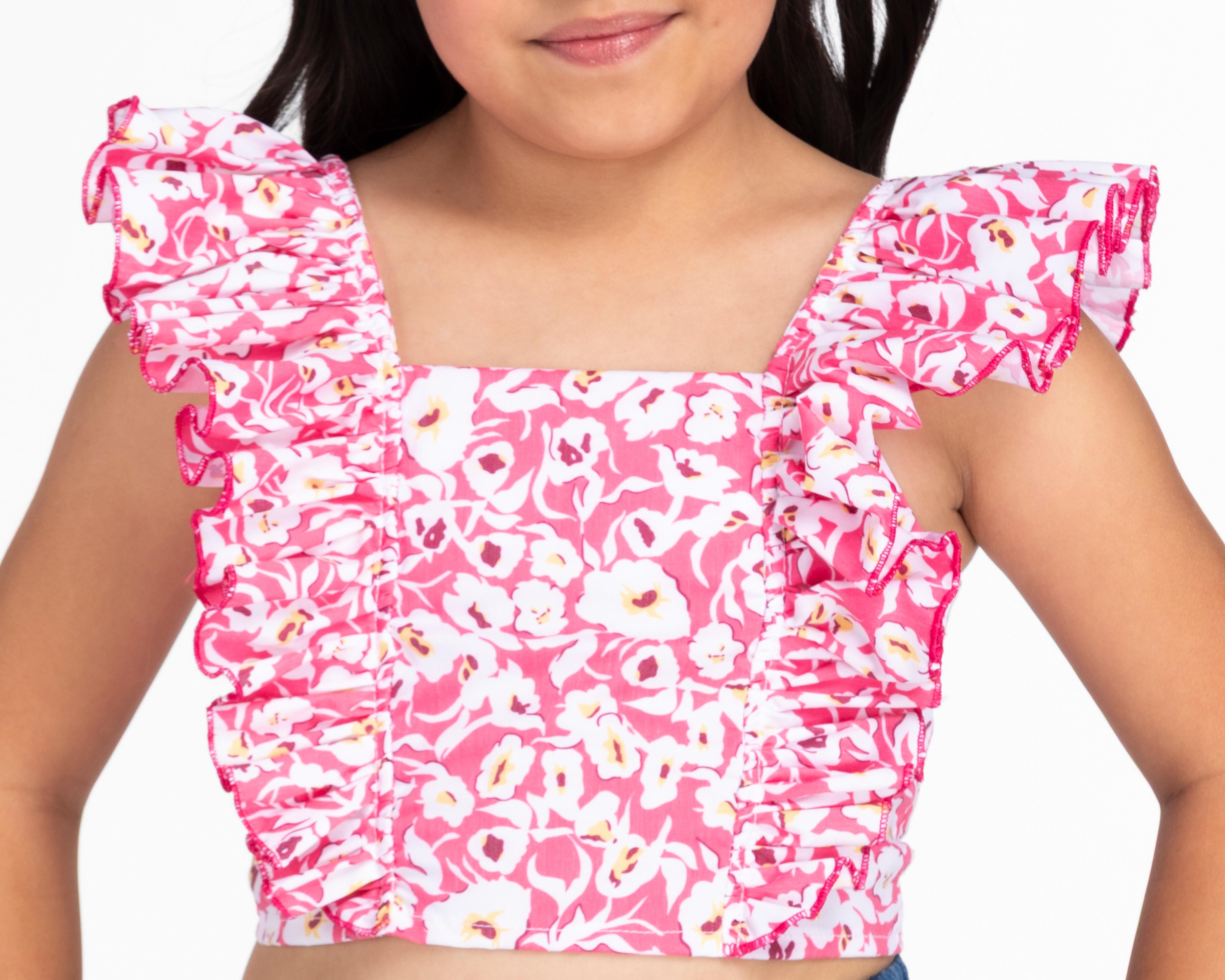 Foto 6 pulgar | Conjunto de Falda y Blusa 18 Forever para Niña