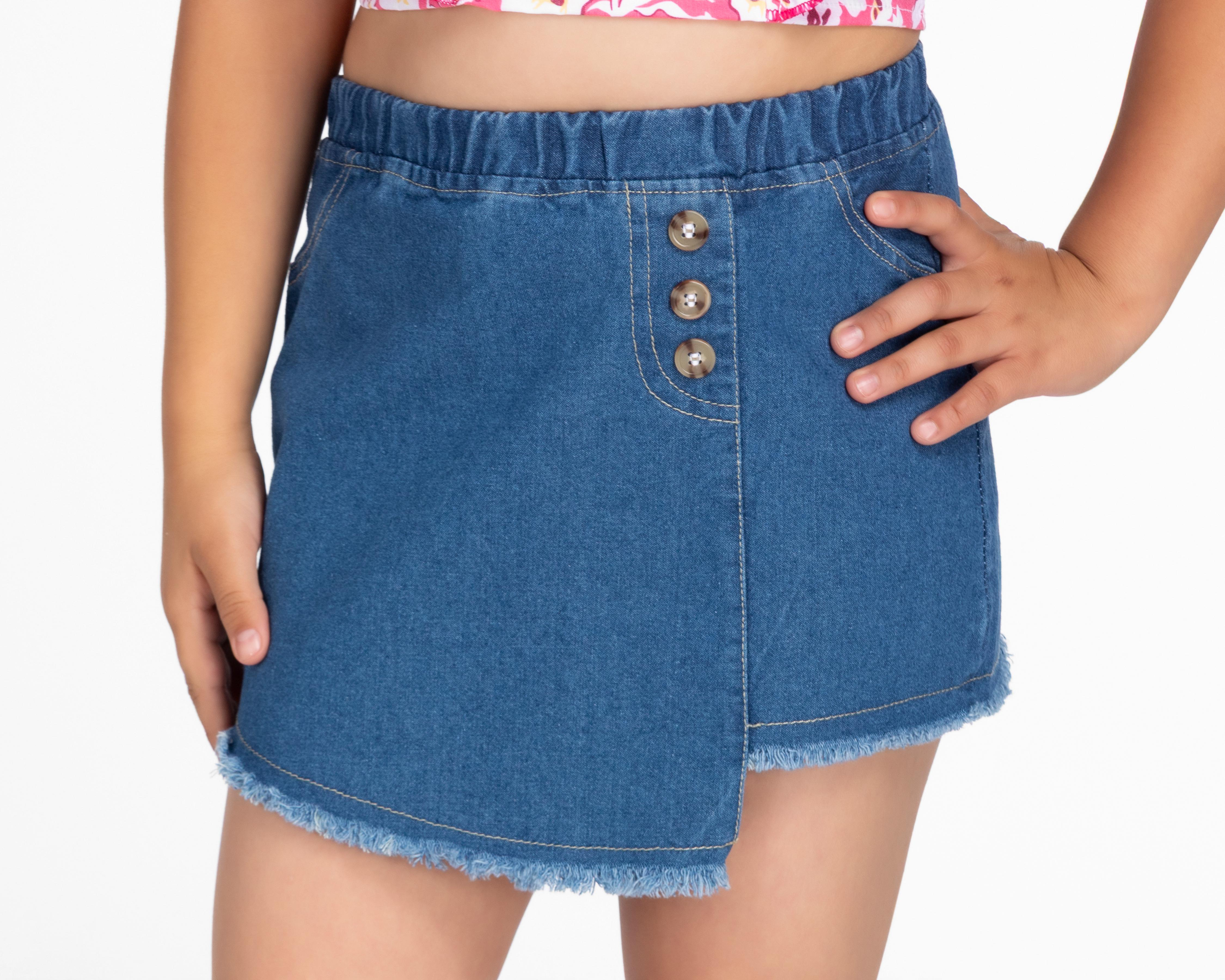 Foto 7 pulgar | Conjunto de Falda y Blusa 18 Forever para Niña