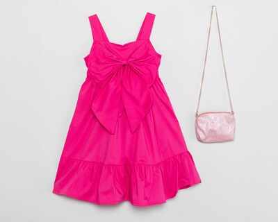 Foto 1 | Vestido Rosa Girls Attitude para Niña con Bolsa