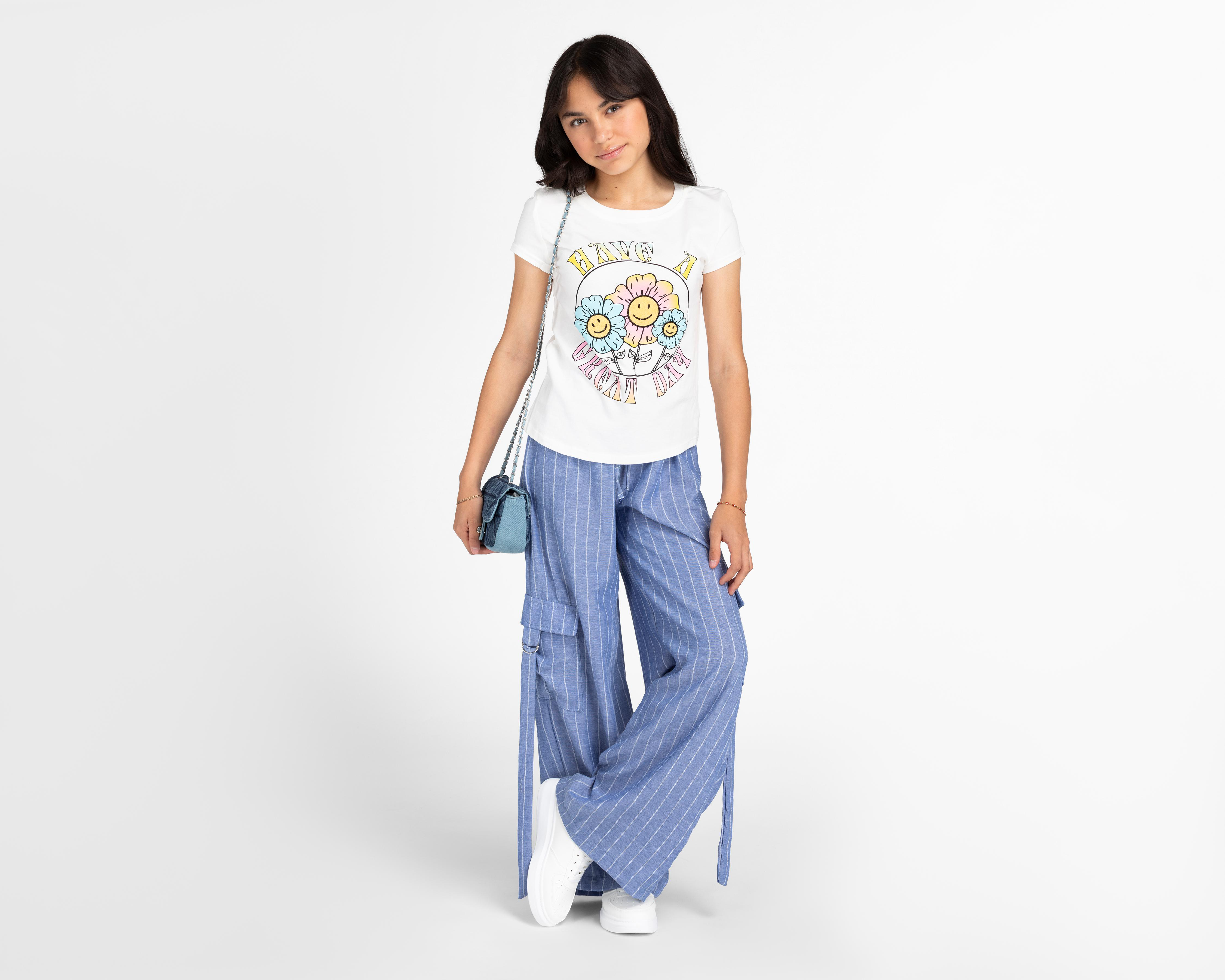 Foto 2 | Pantalón Wide Leg Refill Juvenil