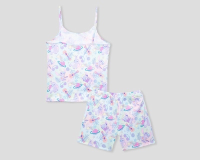 Foto 2 | Pijama para Niña Lilo & Stitch Disney