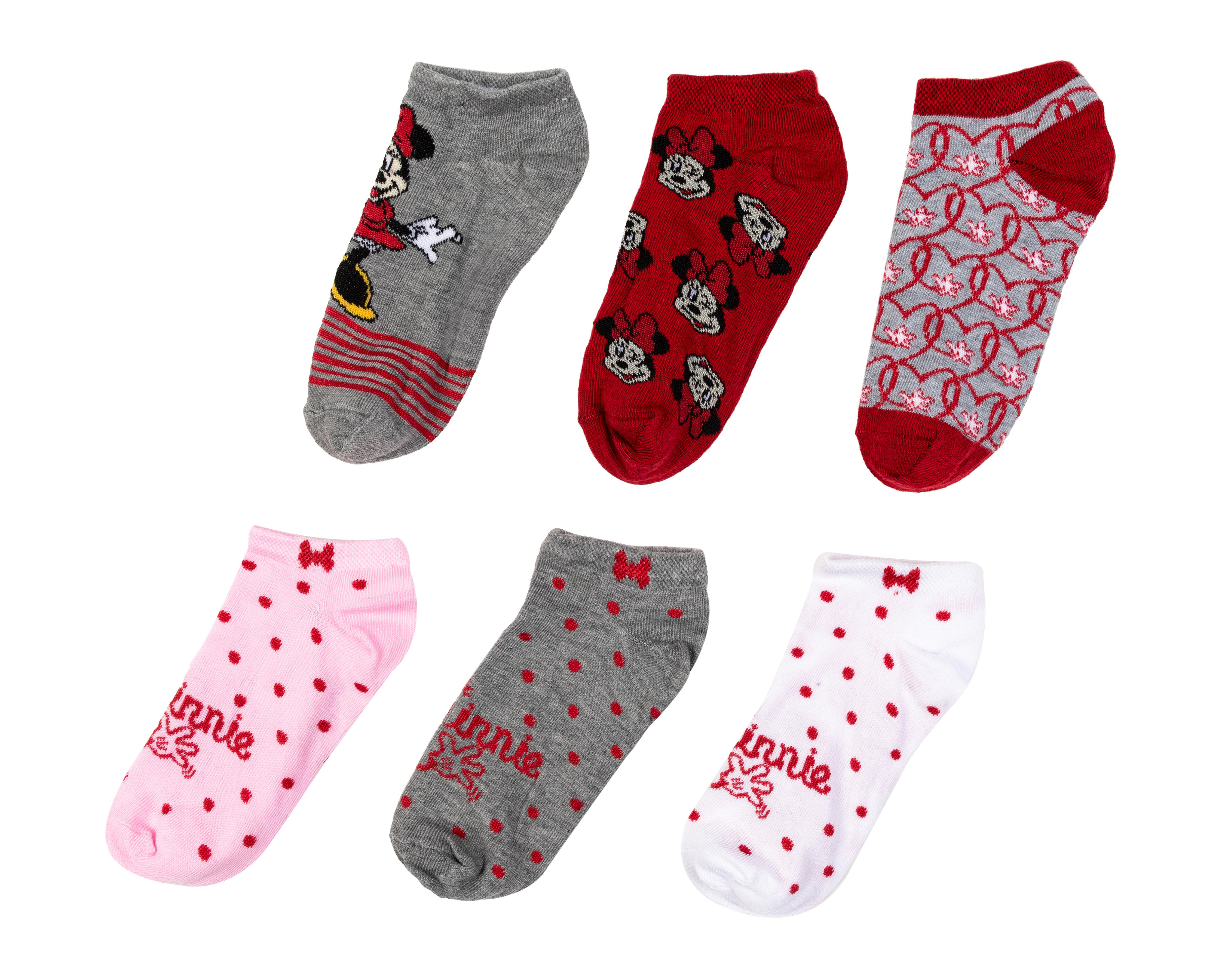 Calcetas Disney para Niña 6 Pares