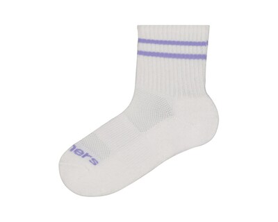 Foto 4 | Calcetas Cortas Deportivas Skechers para Niña 3 Pares