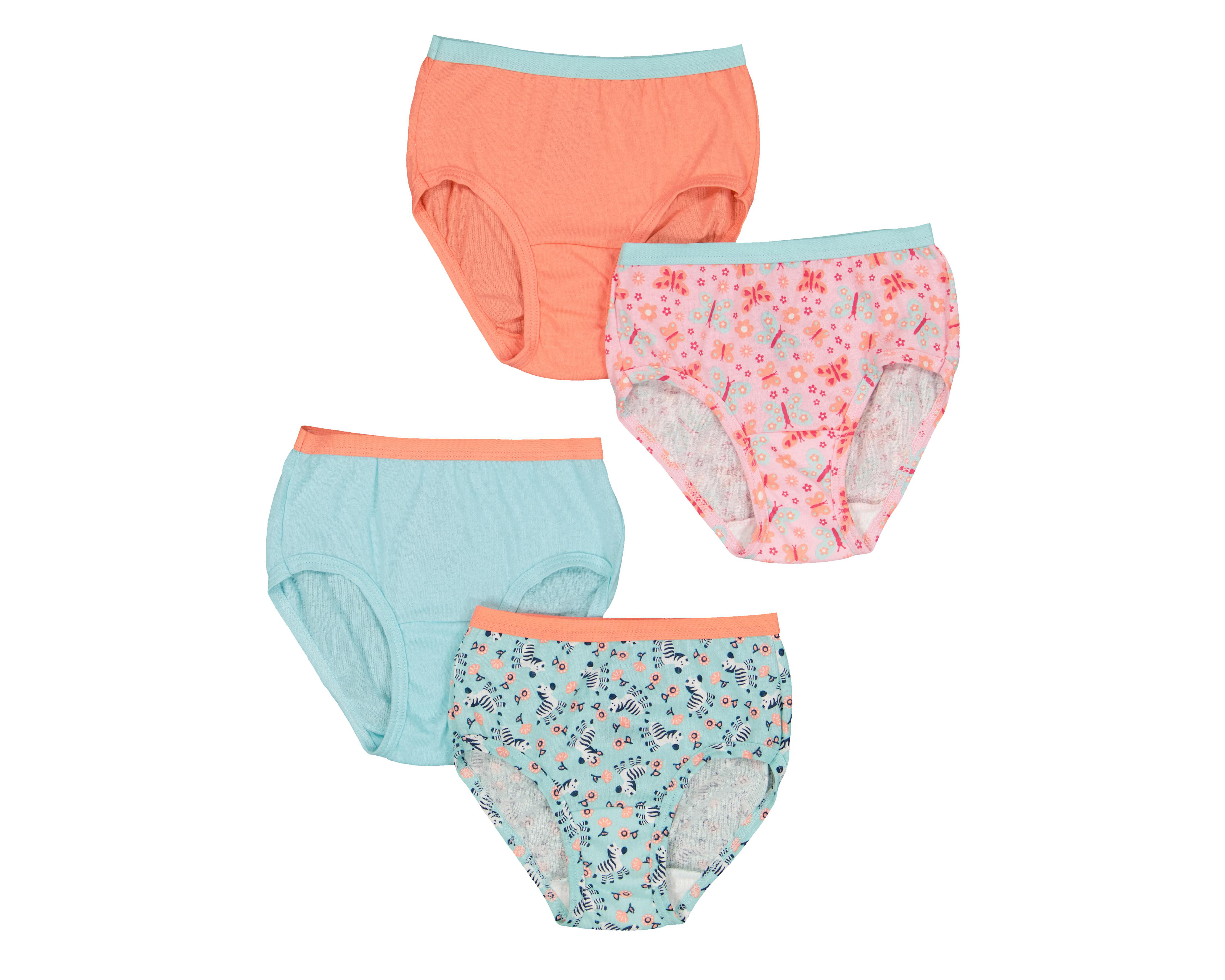 Foto 1 | Pantaleta Fruit of the Loom para Niña 4 Piezas