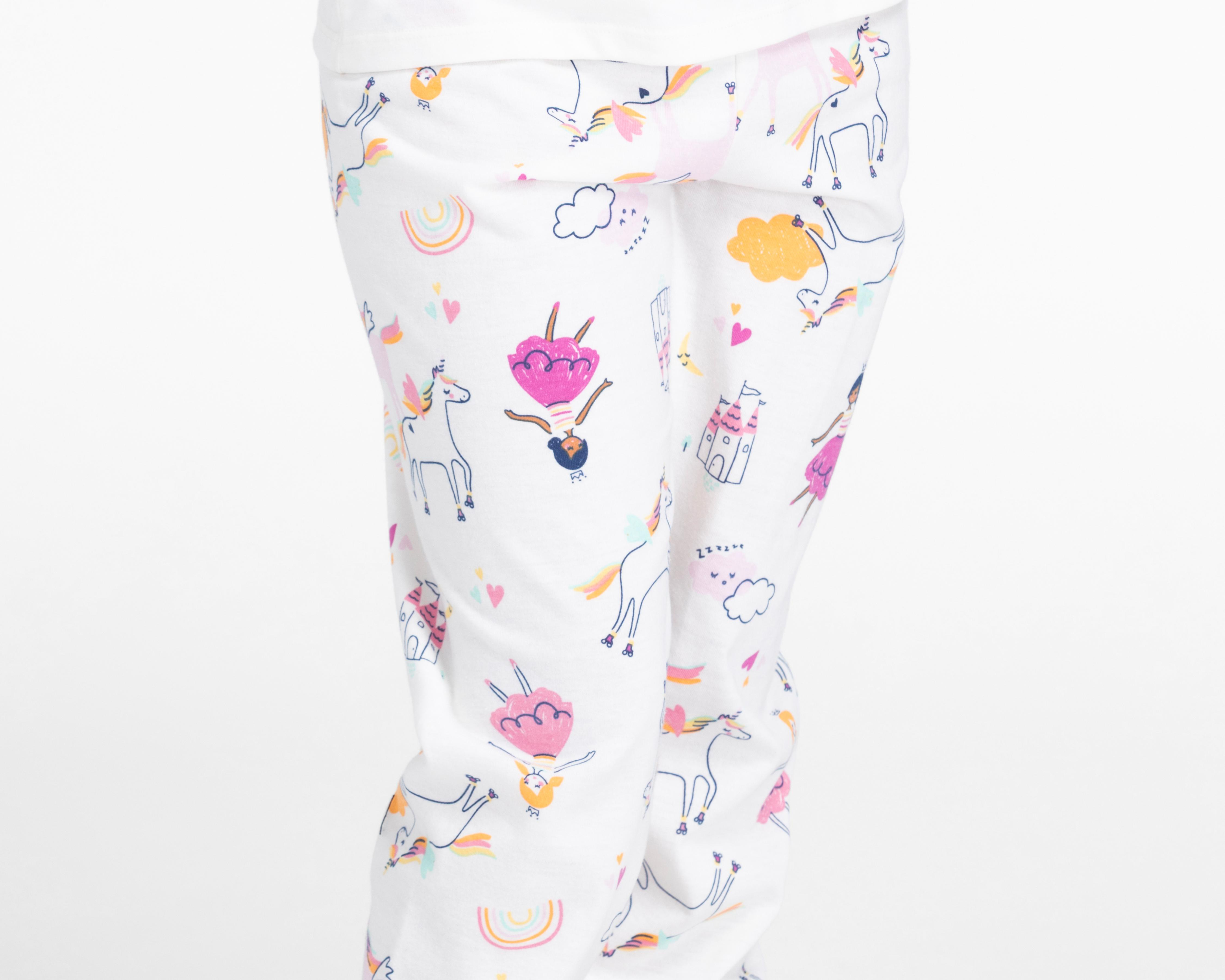 Foto 6 pulgar | Pijama para Niña de Unicornios Optima