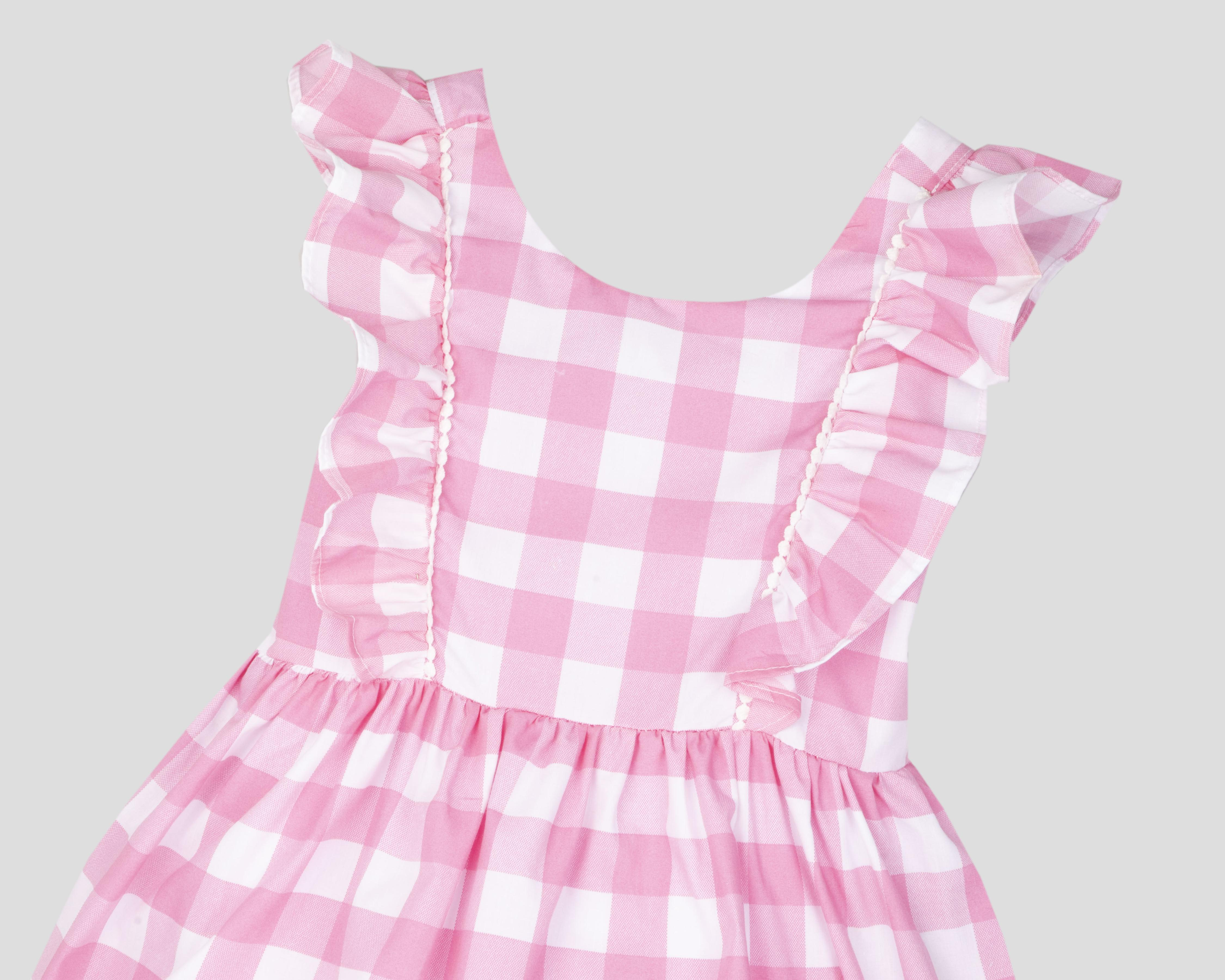 Foto 4 pulgar | Vestido Rosa Girls Attitude para Niña con Sombrero
