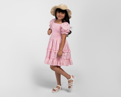 Foto 3 | Vestido Rosa Girls Attitude para Niña con Bolsa