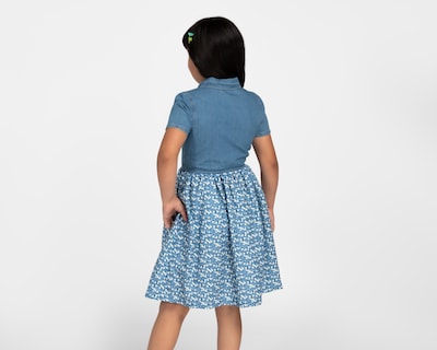 Foto 4 | Vestido Azul Girls Attitude para Niña con Lentes