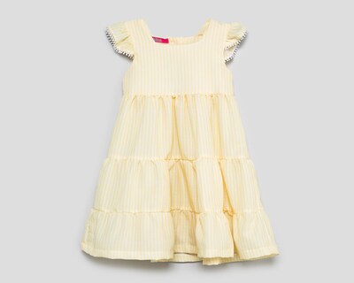 Foto 3 | Vestido Amarillo Girls Attitude para Niña con Bolsa