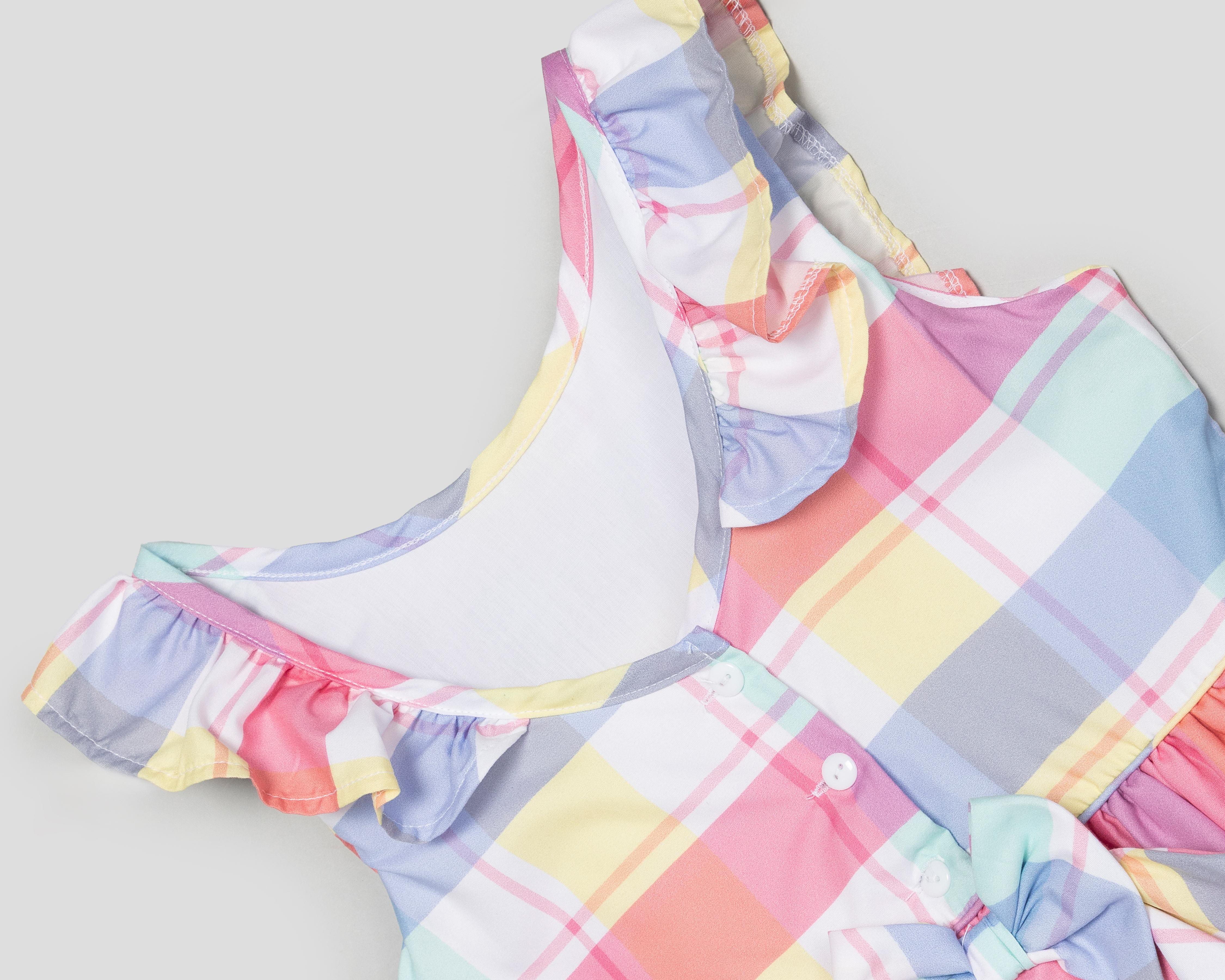 Foto 4 | Vestido Multicolor Girls Attitude para Niña con Bolsa