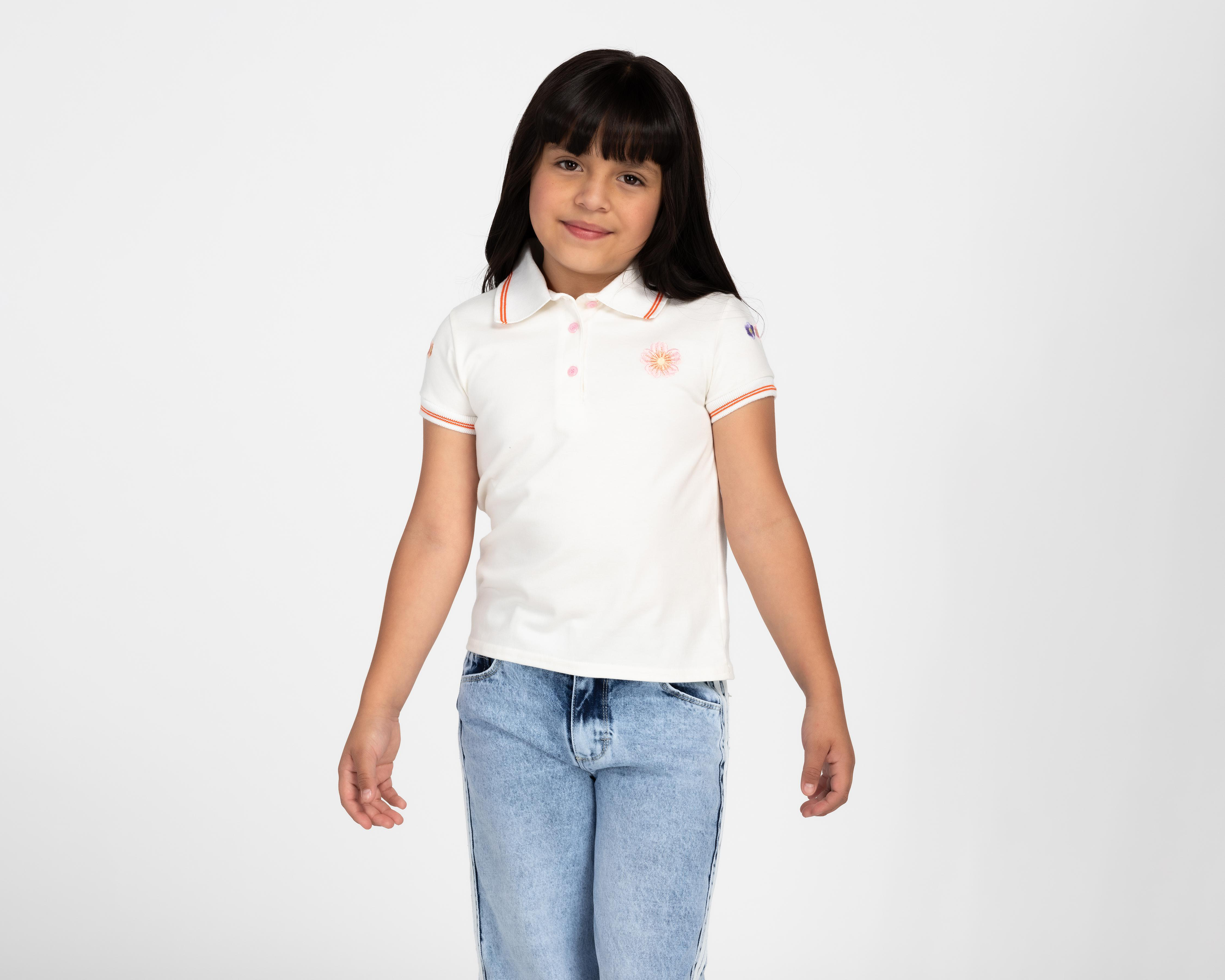 Playera Girls Attitude Manga Corta para Niña