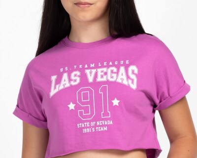 Foto 4 | Playera Refill Manga Corta Rosa Juvenil