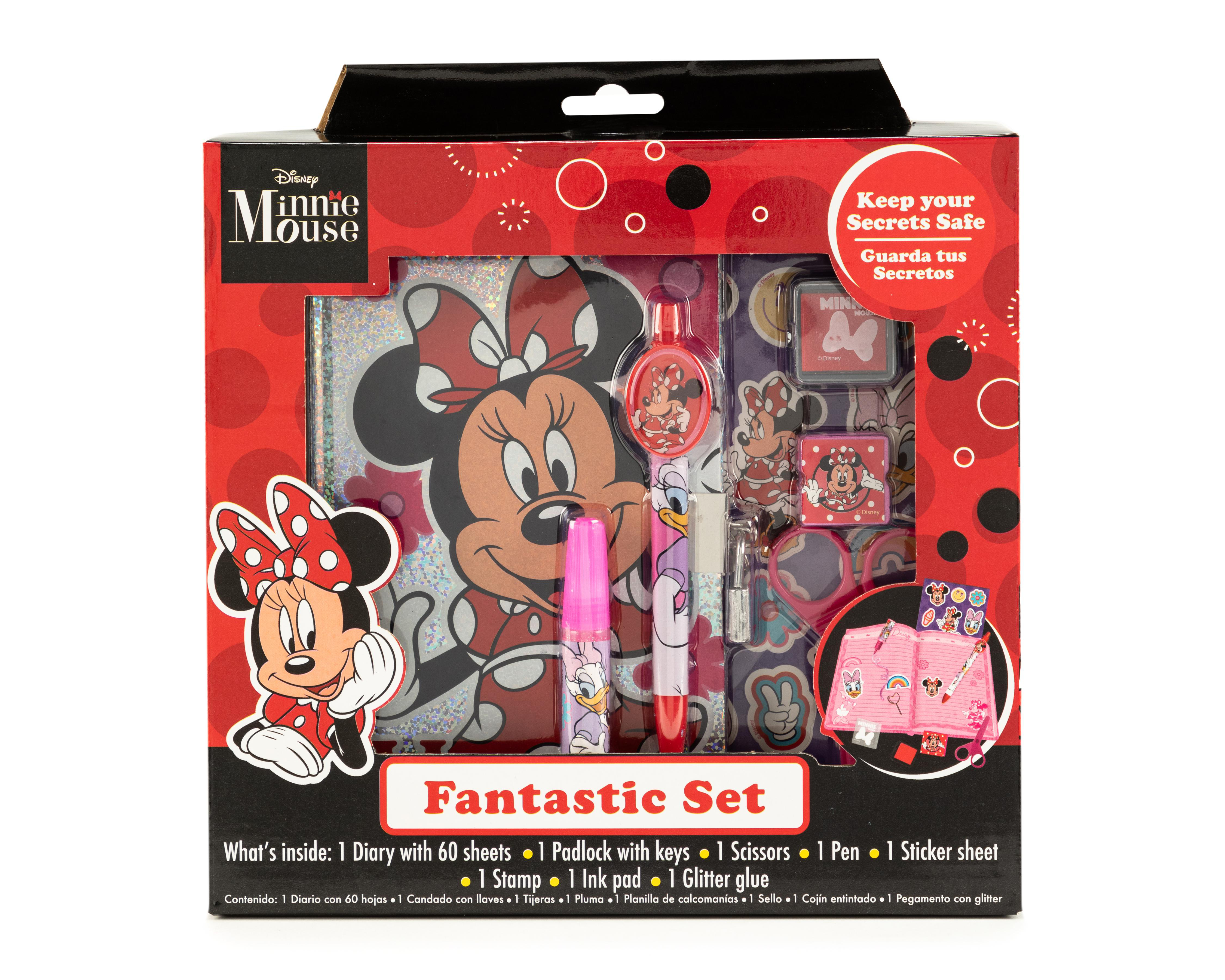 Diario para Niña Disney Minnie Mouse con Accesorios