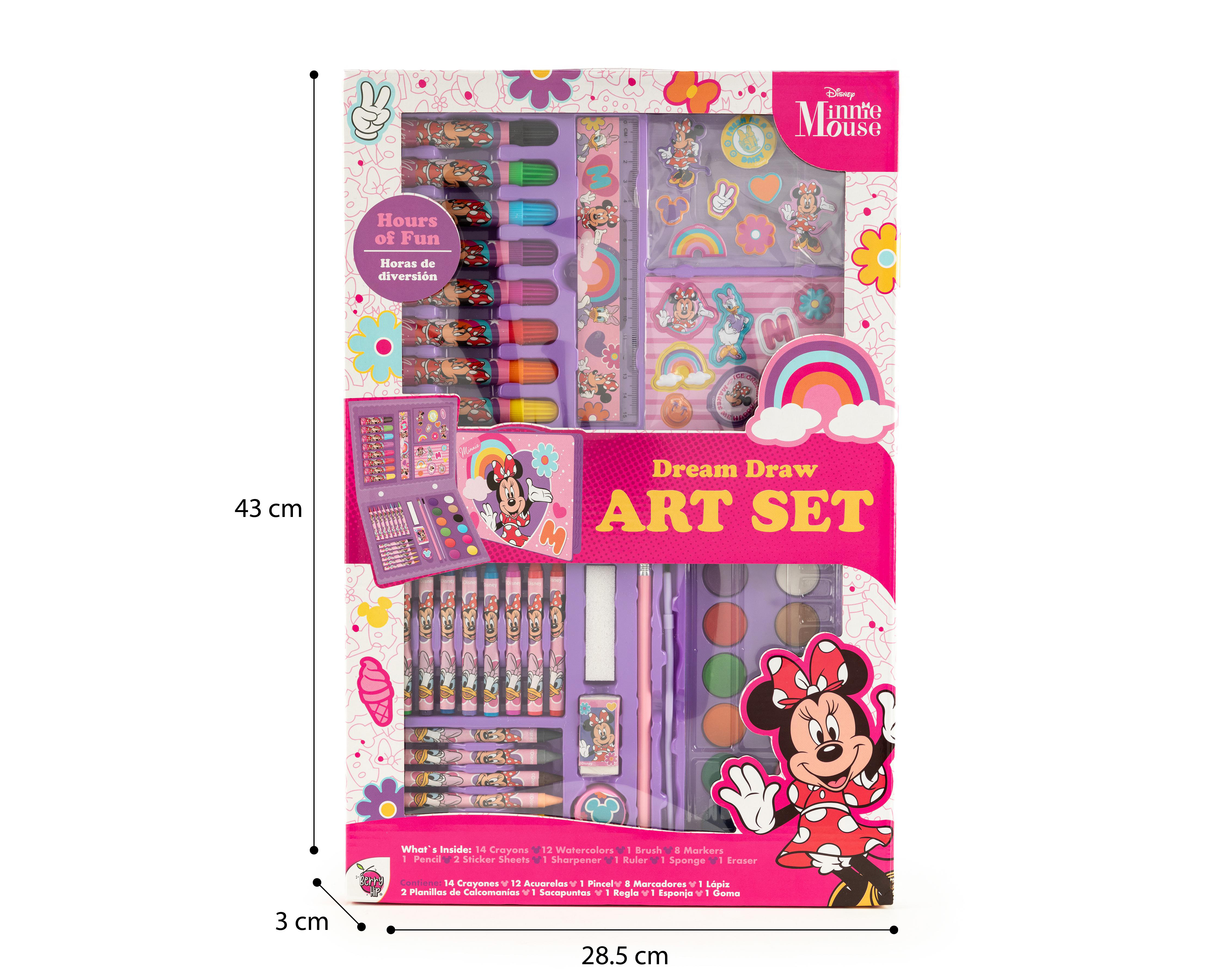 Foto 4 pulgar | Set de Arte para Niña Disney Minnie Mouse