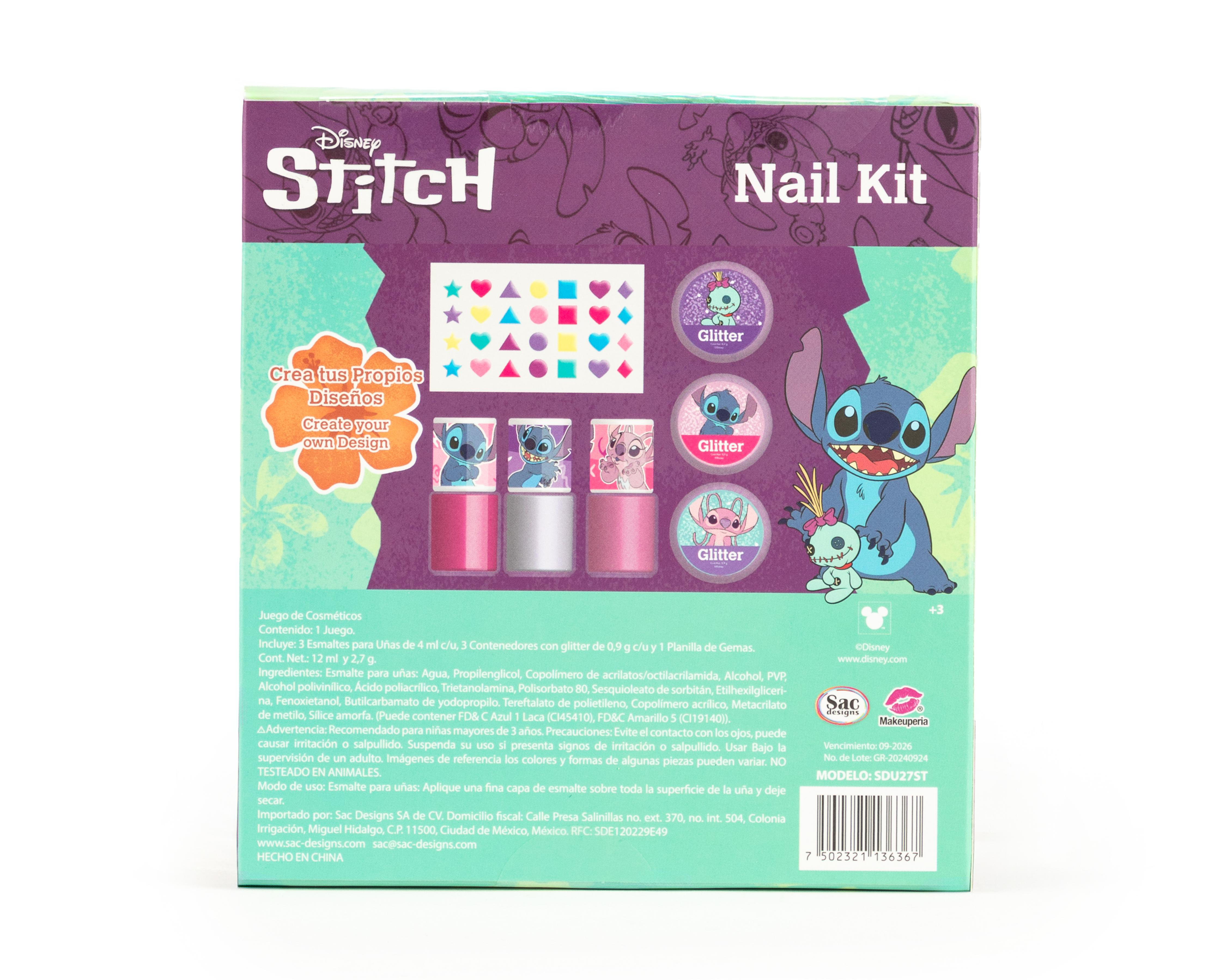 Foto 2 | Juego de Cosmésticos para Niña Disney Lilo & Stitch