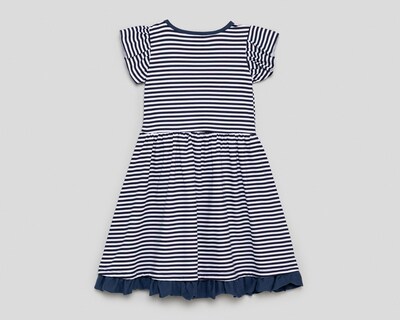 Foto 2 | Vestido Azul con Blanco Disney Minnie Mouse para Niña