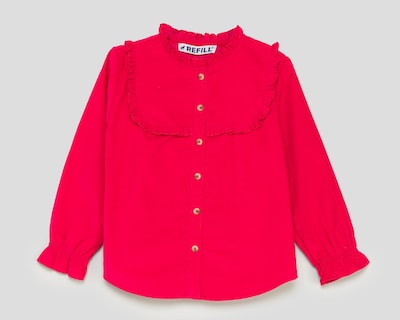 Foto 1 | Blusa de Cuello Redondo Rosa Refill para Niña