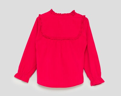 Foto 2 | Blusa de Cuello Redondo Rosa Refill para Niña
