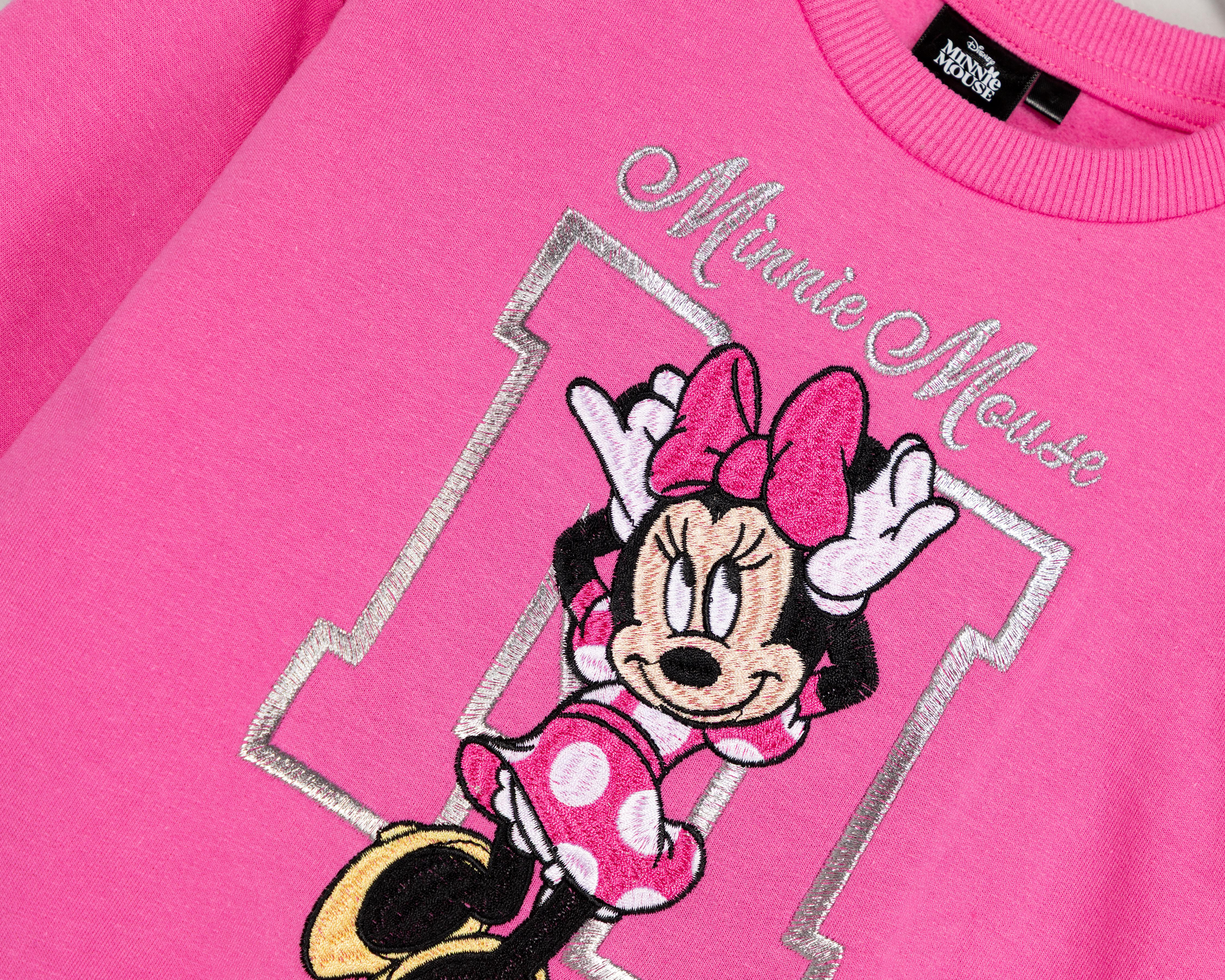 Foto 4 pulgar | Pants y Sudadera Disney Minnie Mouse para Niña