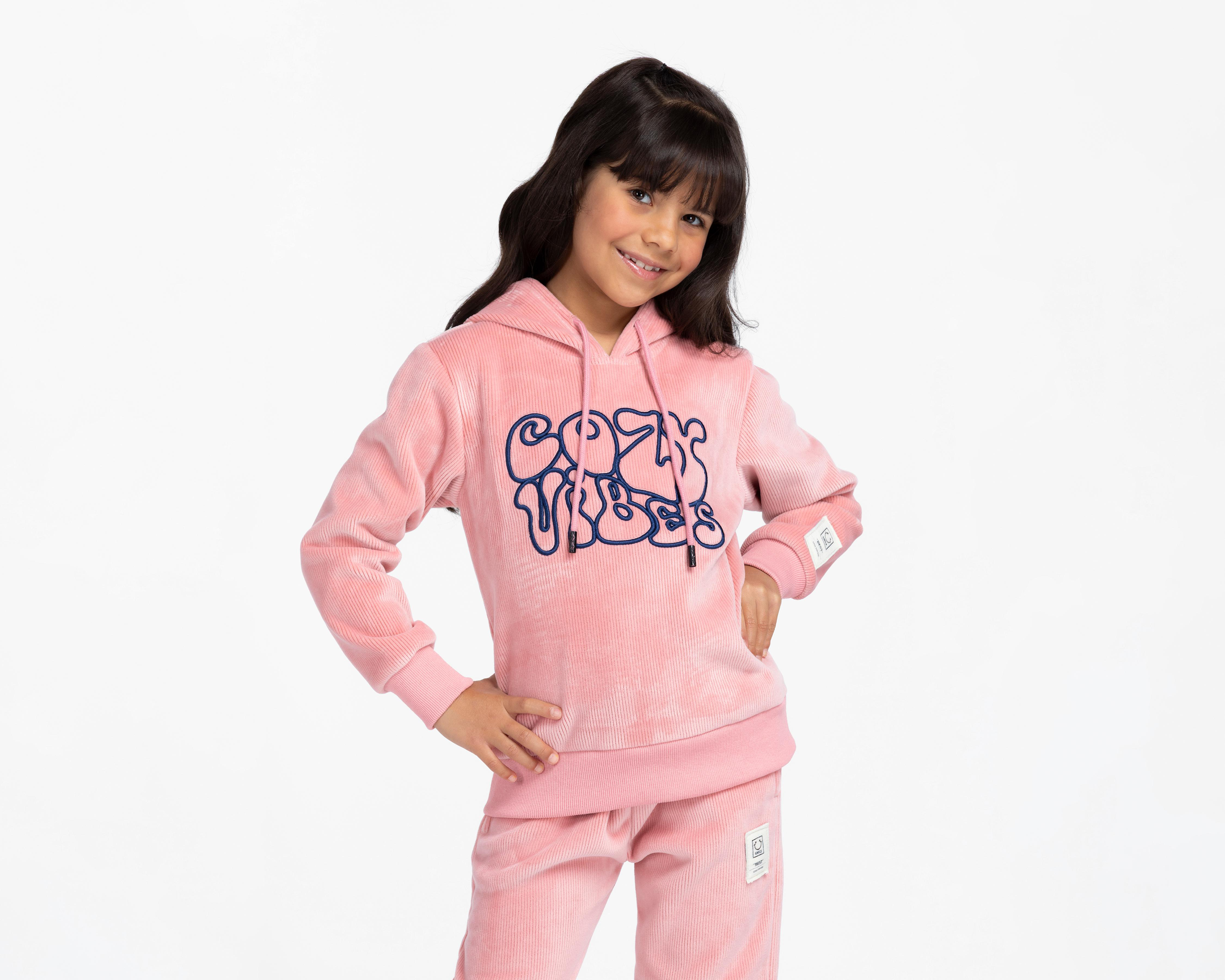 Foto 5 pulgar | Sudadera y Pants Girls Attitude para Niña